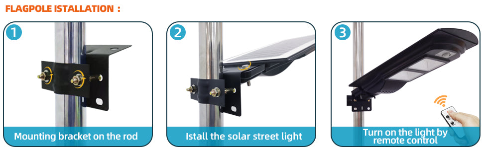 outdoor solar street lights